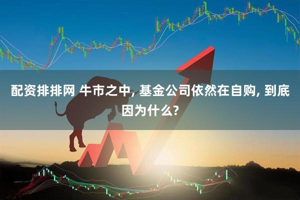配资排排网 牛市之中, 基金公司依然在自购, 到底因为什么?